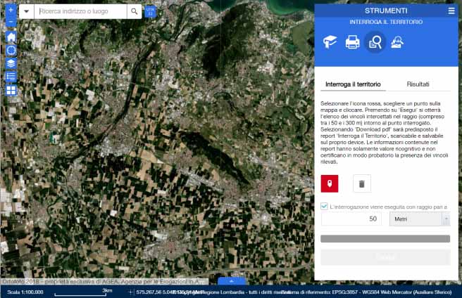 Viewer Geografico: interroga il territorio ed il paesaggio