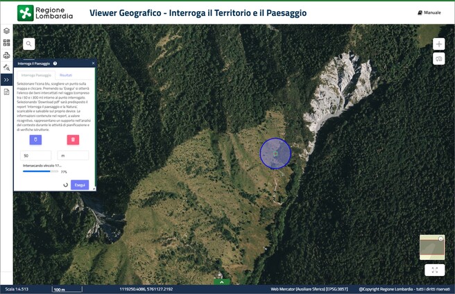 Viewer Geografico: interroga il territorio ed il paesaggio