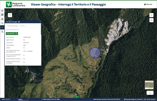 Viewer Geografico: interroga il territorio ed il paesaggio