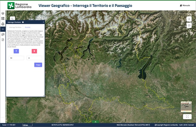 Viewer Geografico: interroga il territorio ed il paesaggio